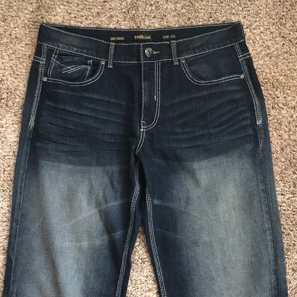 helix loose straight jeans